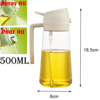 2 in 1 Oil Spray for Kitchen use