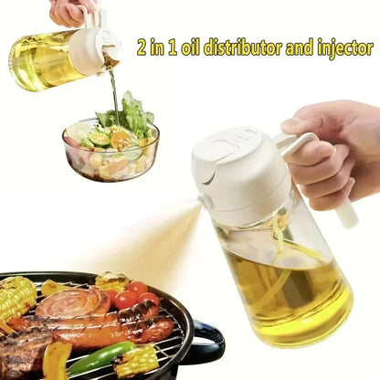 2 in 1 Oil Spray for Kitchen use